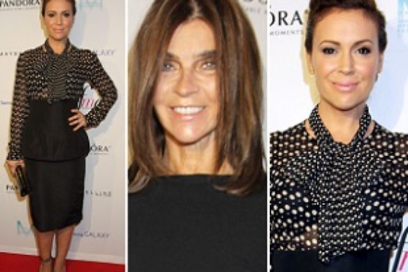 Alyssa Milano vs Carine Roitfeld