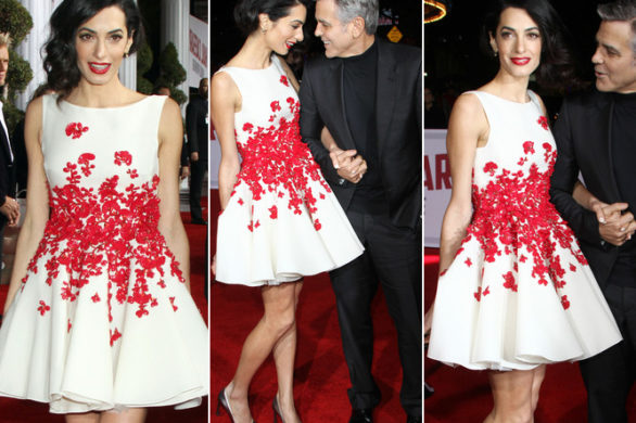 Amal Clooney zachwyciła w Giambattista Valli (FOTO)