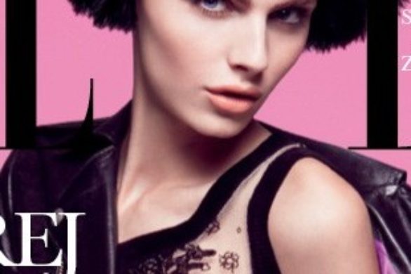 Andrej Pejic na okładce Elle