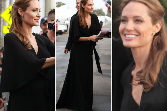 Angelina Jolie ponownie w Saint Laurent (FOTO)