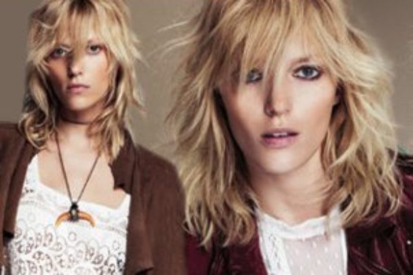 Anja Rubik w katalogu Free People