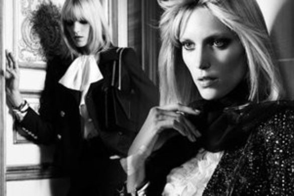 Anja Rubik dla Saint Laurent Paris
