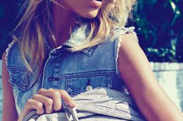 Anja Rubik w wiosennej kampanii marki Kurt Geiger