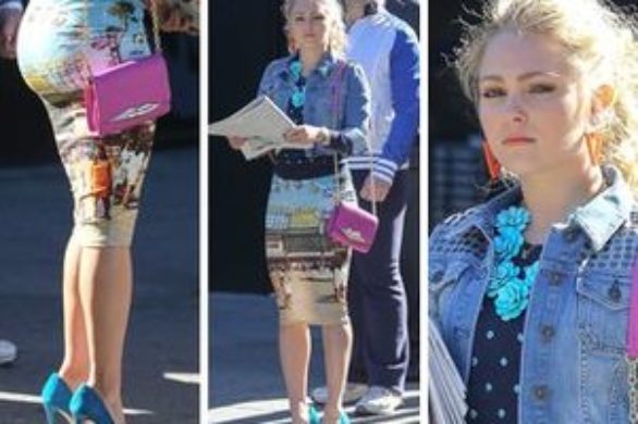 AnnaSophia Robb w ołówkowej spódnicy (FOTO)