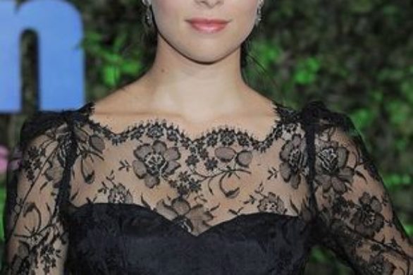 Anna Czartoryska w koronowej sukience (FOTO)