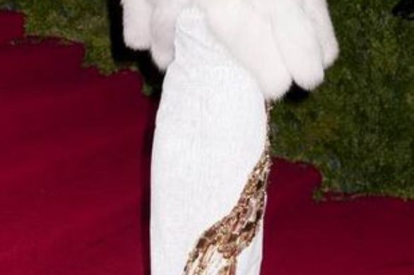 Anna Wintour w sukni z homarem