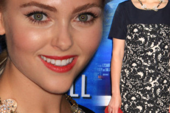 AnnaSophia Robb w kreacji z kolekcji Miss Wu