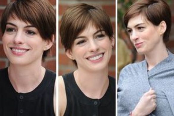 Anne Hathaway znowu brunetką (FOTO)
