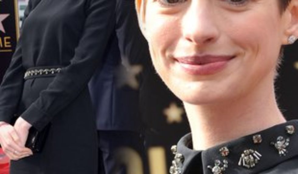 Anne Hathaway w sukience Prady (FOTO) Anne Hathaway w sukience Prady (FOTO)