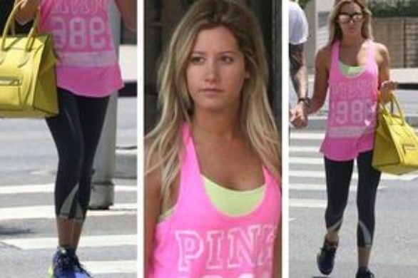 Ashley Tisdale dumnie prezentuje pierścionek (FOTO)