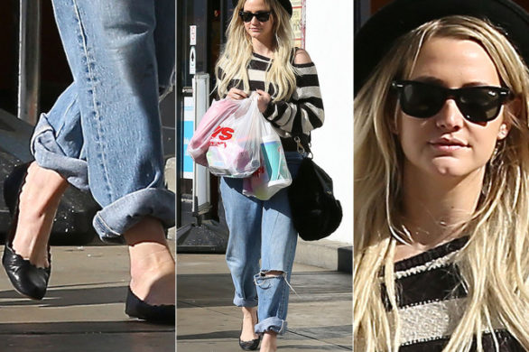 Ashlee Simpson do boyfriendów nosi baleriny (FOTO)