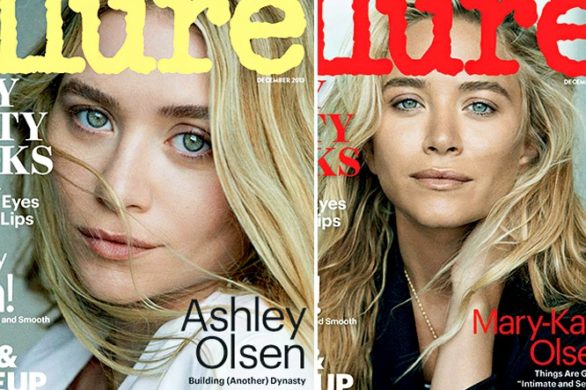 Ashley i Mary-Kate Olsen na okładkach magazynu Allure
