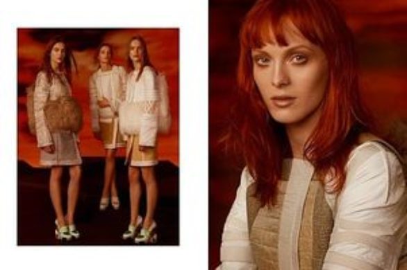 Plejada modelek dla Balenciaga