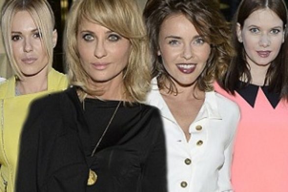 Gwiazdy i celebrytki na pokazie Pierre Balmain