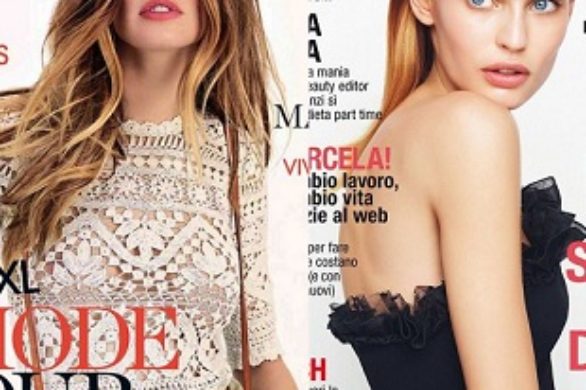 Bianca Balti na dwóch okładkach magazynów