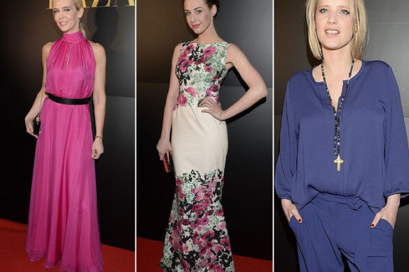 Kreacje gwiazd na imprezie Harper’s Bazaar 2014 (FOTO)