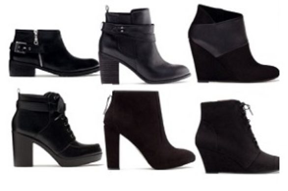 Bershka – przegląd botków na sezon jesień zima 2013/14