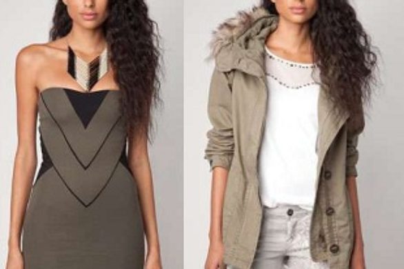 Militarne nowości Bershka jesień 2012