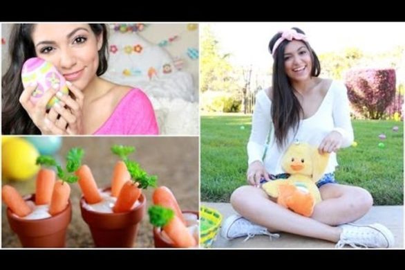 Bethany Mota prezentuje pomysł na świąteczny makijaż (VIDEO)