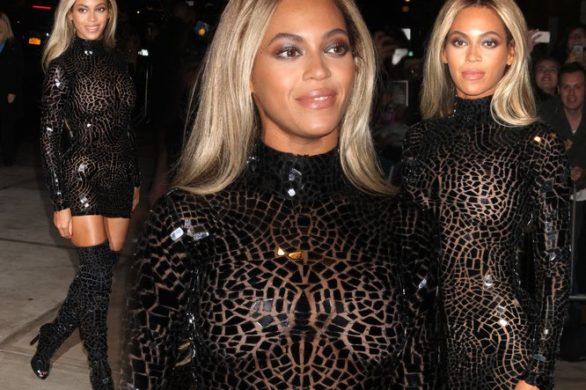 Beyonce w odważnych przeźroczystościach (FOTO)