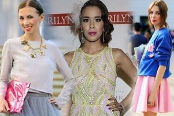 Macademian Girl i Charlize Mystery o materiale Chajzera