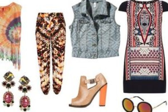 Modne zestawy w stylu boho