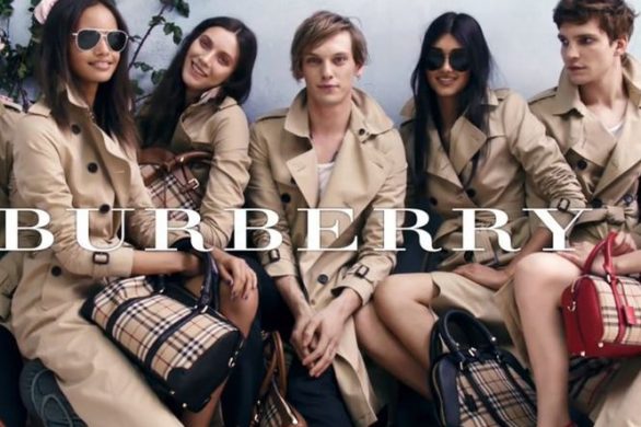 Młoda ekipa w reklamie Burberry wiosna/lato 2014