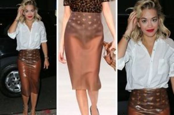 Rita Ora w Burberry Prorsum (FOTO)