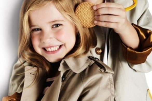 Wiosenno-letnia dziecięca kampania Burberry