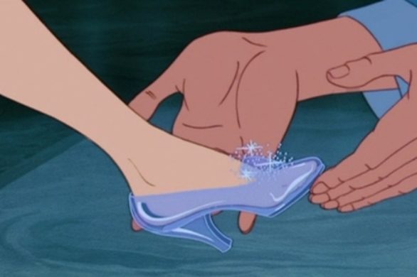 Buty inspirowane pantofelkami Kopciuszka (FOTO)