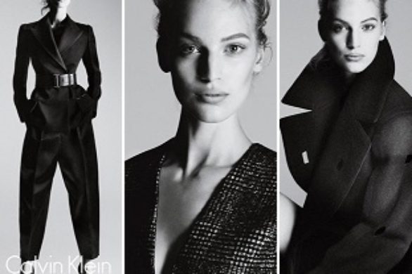 Vanessa Axente w kampanii Calvin Klein jesień-zima 2013/14