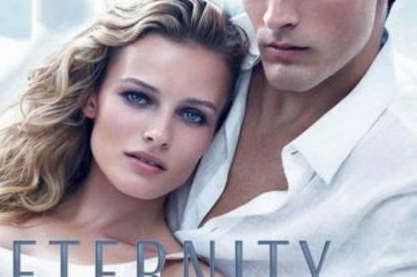 Edita Vilkeviciute w kampanii Calvin Klein Eternity Aqua