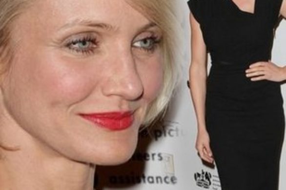 Cameron Diaz w małej czarnej od Rachel Roy (FOTO)