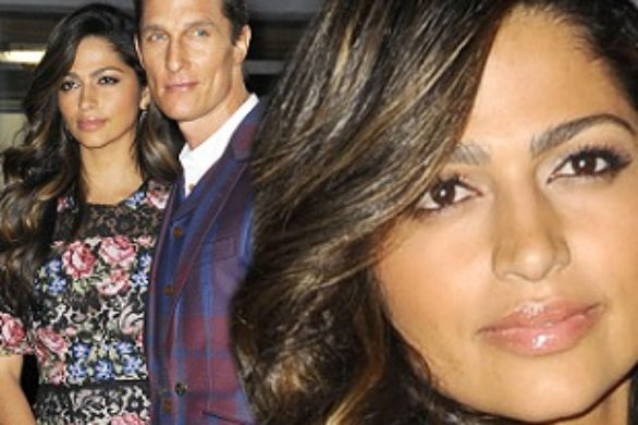 Camila Alves w kwiecistej sukience