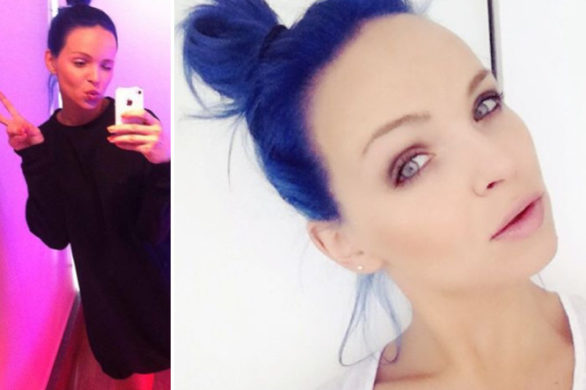 Candy Girl przefarbowała się na niebiesko (FOTO)