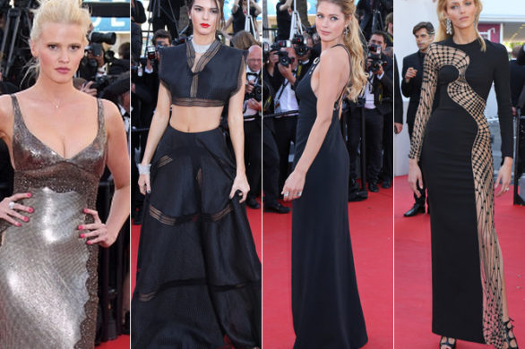 Modelki znowu zachwyciły w Cannes (FOTO)