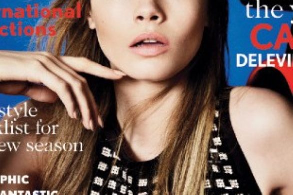 Cara Delevingne pierwszy raz na okładce Vogue UK
