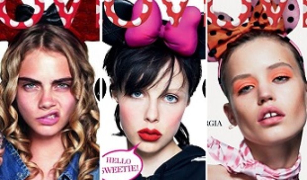 Delevigne, Campbell i Jagger na okładkach magazynu Love Delevigne, Campbell i Jagger na okładkach magazynu Love