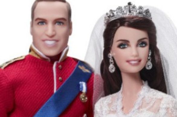 Księżna Catherine i książę William jako lalki Barbie (FOTO)