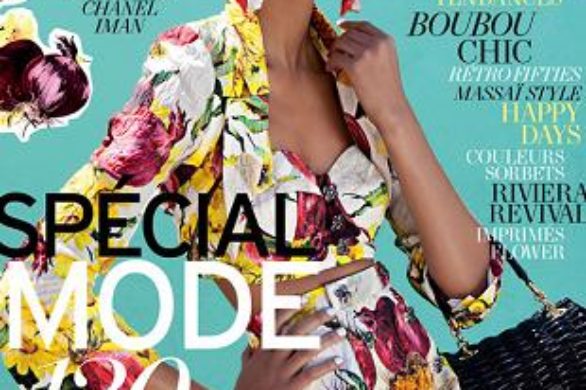Chanel Iman na okładce L’Officiel Paris