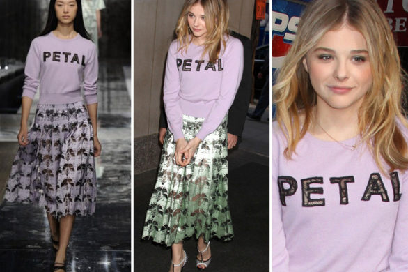 Chloe Moretz od stóp do głów w Christopher Kane (FOTO)