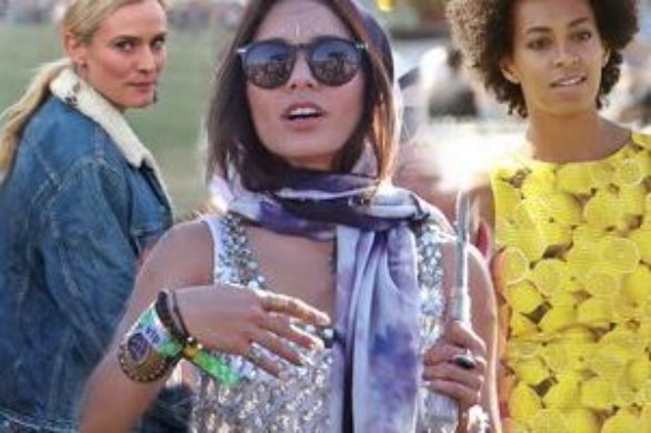 Jeszcze więcej stylizacji gwiazd z festiwalu Coachella
