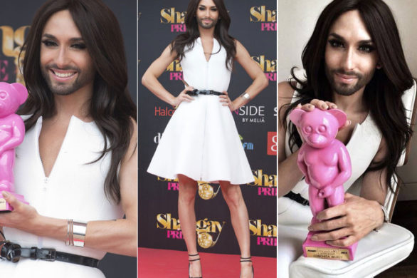 Conchita Wurst w sukience polskiej marki! (FOTO)