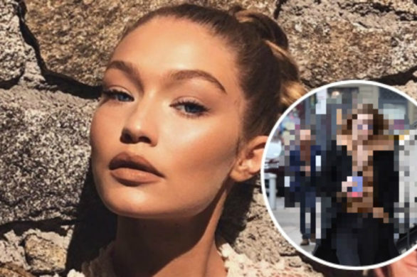 Samotna Gigi Hadid przechadza się po ulicy bez makijażu. Wygląda na zmęczoną?