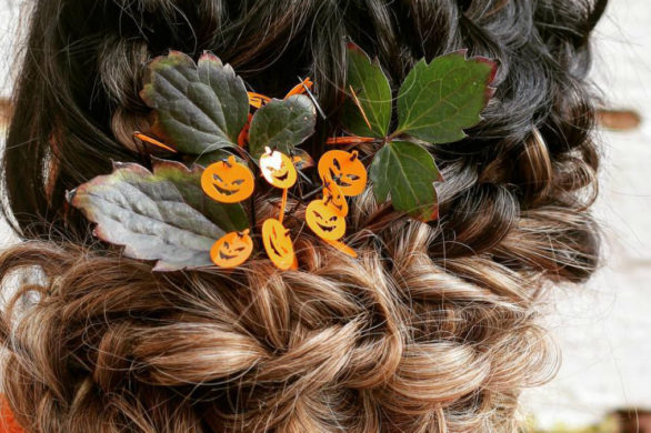 Nie lubisz Halloween’owych makijaży? Sprawdź eleganckie fryzury z tym motywem!