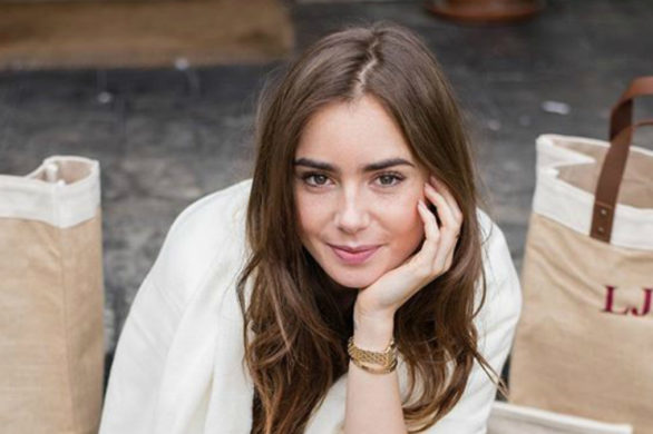 Okazuje się, że Lily Collins nie pozwala nikomu dotykać swoich pięknych brwi