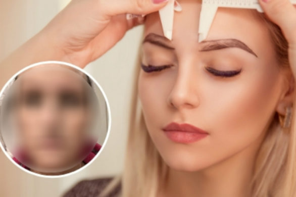 OMG! Zobacz jak źle zrobiony microblading zrujnował tej kobiecie związek!