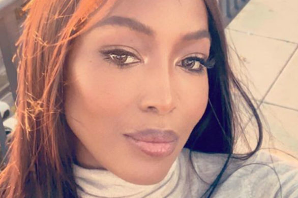 Naomi Cambell zdjęła perukę i pokazała na instagramie swoje naturalne włosy