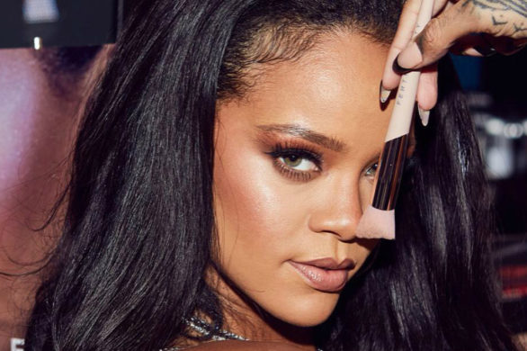 Genialny trick makijażystki Rihanny, który rozświetla twarz i wydobywa jej blask