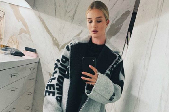 Powrotu którego trendu w makijażu najbardziej boi się Rosie Huntington-Whiteley?